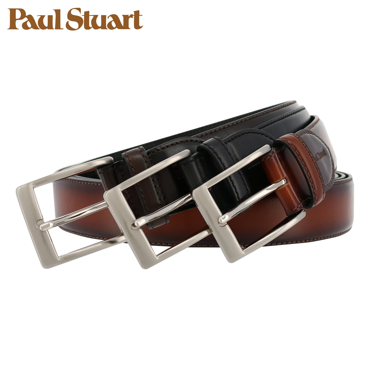 Paul stuart メンズベルト | avanza.com.br