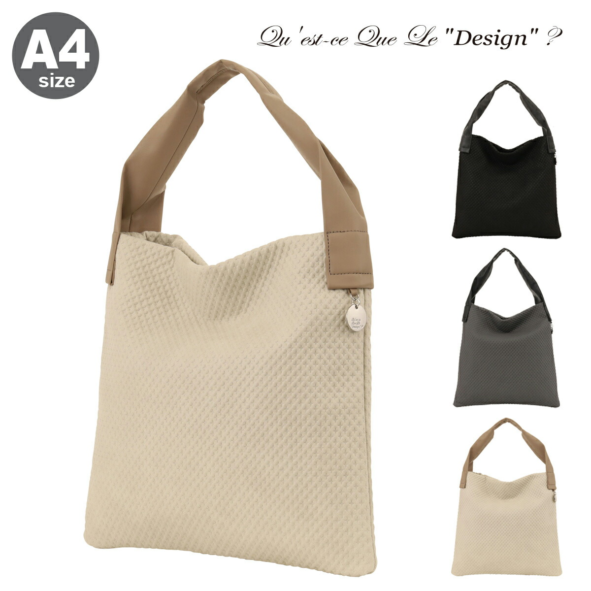 【全品10倍★3/26(木)2時迄】ケスクルデザイン トートバッグ レディース SH6-027 Quest ce Que Le”design\