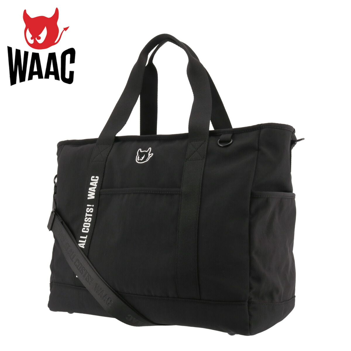WAAC ワック トートバック【正規品】 黒 WAAC ワック トートバック【正規品】 黒 - メルカリ