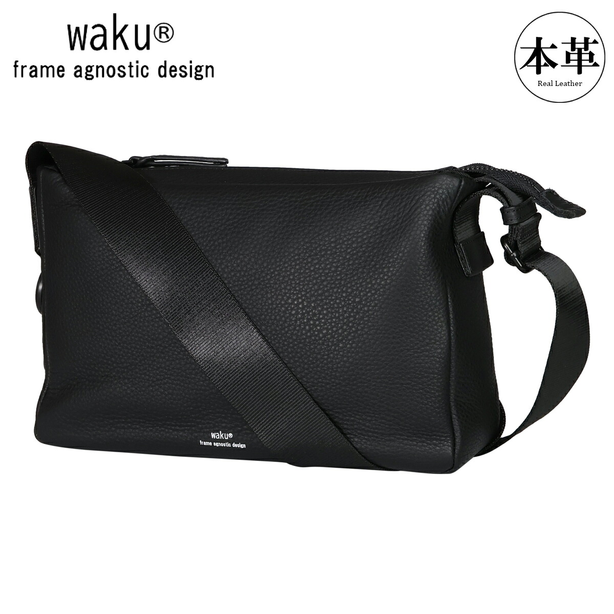 ワク ショルダーバッグ ミニショルダー カジュアル 横型 コンパクト WK-0094 waku 軽量 本革 牛革 レザー[DL10][PO10]｜サックスバー 財布バッグ専門店