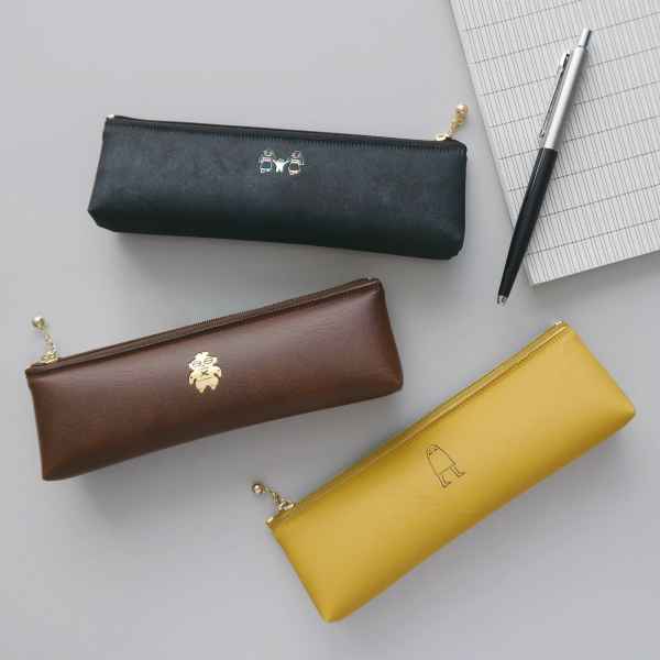 ペンケース 筆箱 マスタード 筆入｜ソニックオンラインショップ｜ソニップ〈sonip〉