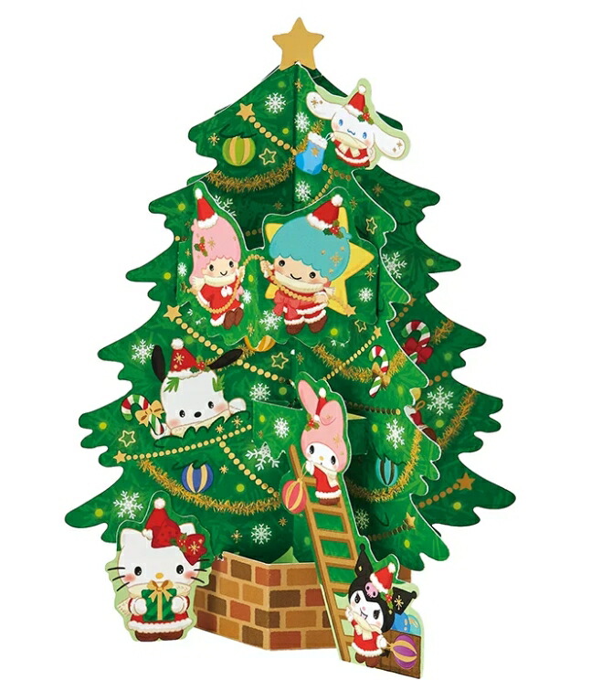 楽天市場】リトルツインスターズ クリスマスカード 立体カード ブーツ