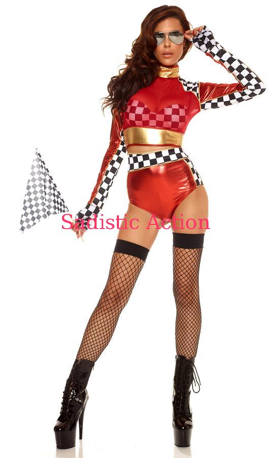 【即納】Forplay Victory Lap Metallic Racer Costume 【Forplay　（ダンスウェア、衣装、コスチューム、小物）】【ハロウィンコスチューム】【FOR-CO-556428】