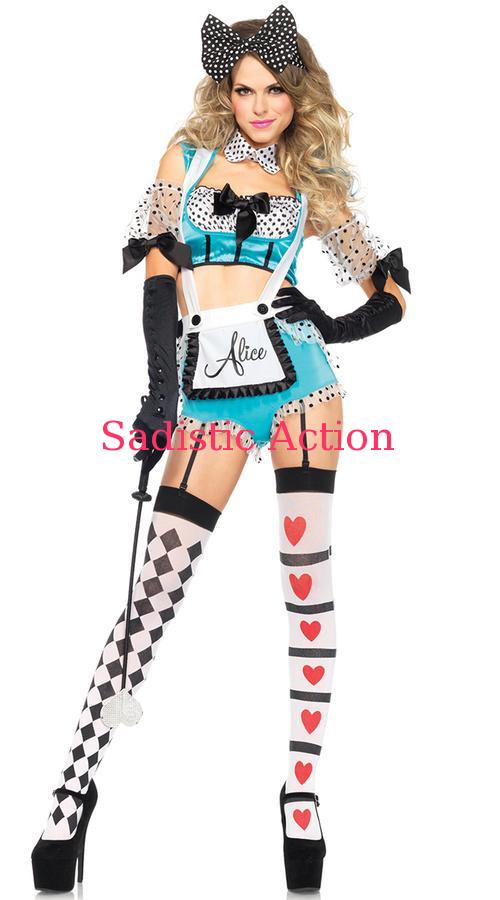 【即納】Leg Avenue Vixen Alice Costume 【Leg Avenue　（ストッキング、ランジェリー、衣装、コスチューム、小物）】【ハロウィンコスチューム】【LEG-CO-85521】