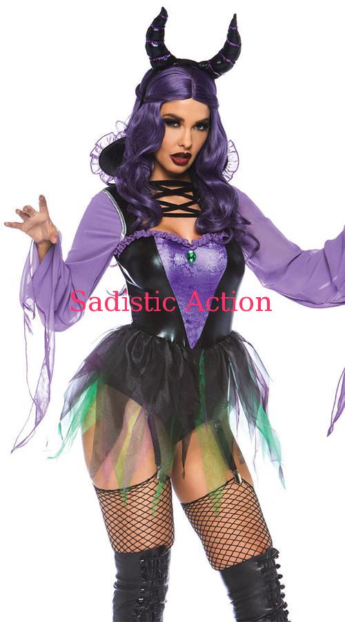 【即納】Leg Avenue Wicked Sorceress Costume 【Leg Avenue (ストッキング、ランジェリー、衣装、コスチューム、小物)】【ハロウィンコスチューム】【LEG-CO-86719】|Sadistic Action