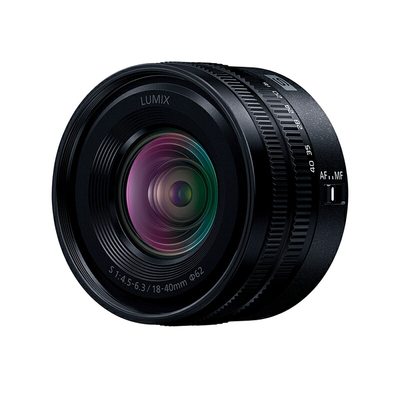 パナソニック(Panasonic) LUMIX S 18-40mm F4.5-6.3 Lマウントシステム用交換レンズ S-R1840｜サエダオンラインショップ