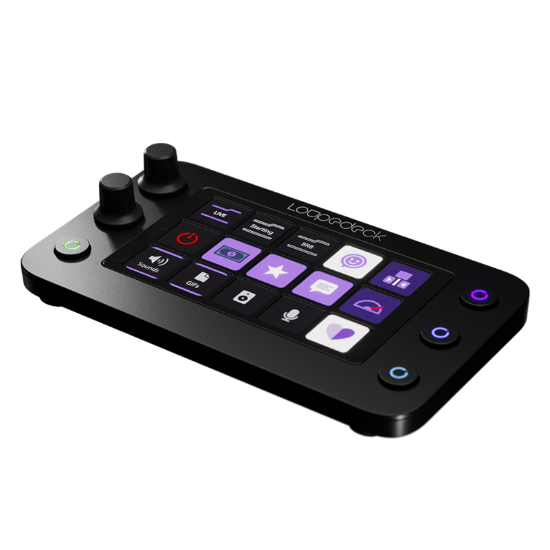 Loupedeck (ループデック) Loupedeck Live 片手デバイス-