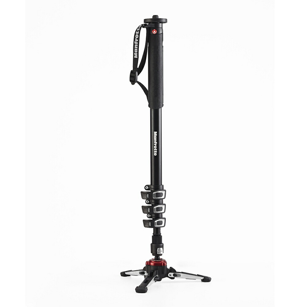 マンフロット（Manfrotto）XPRO フルード ビデオ一脚 アルミニウム4段 MVMXPROA4