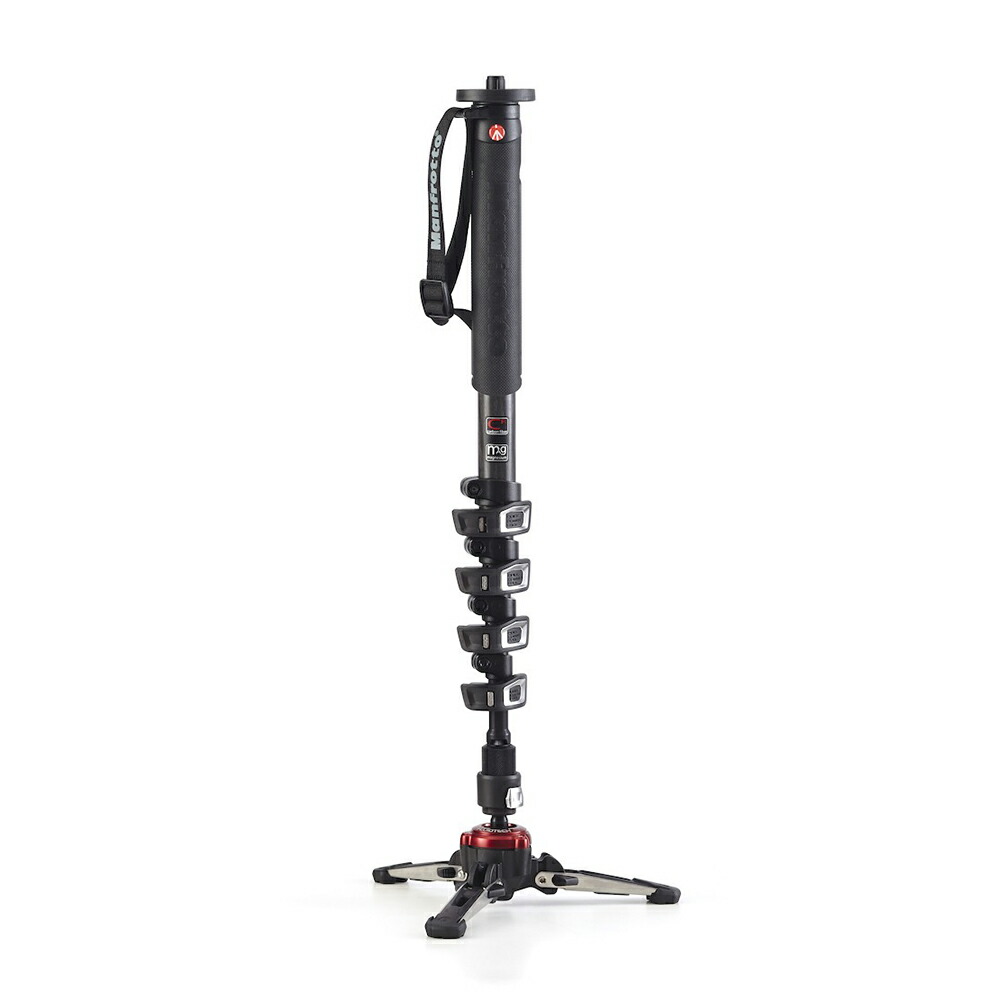 マンフロット（Manfrotto）XPRO フルード ビデオ一脚 カーボンファイバー5段 MVMXPROC5