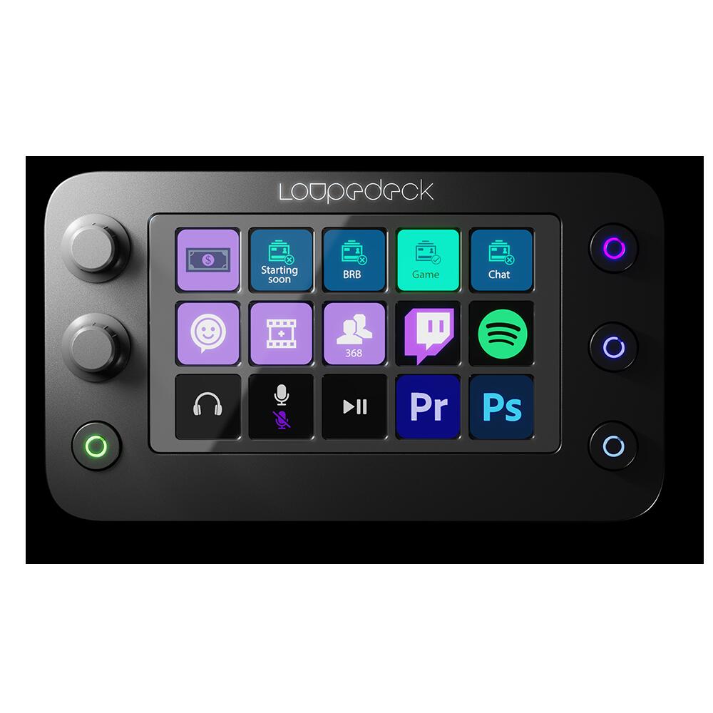 Loupedeck (ループデック) Loupedeck Live S PC作業効率化デバイス PC