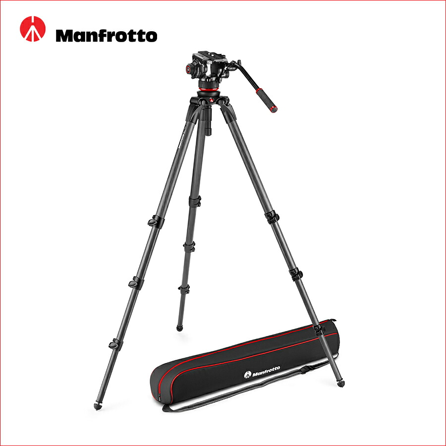 マンフロット（Manfrotto）504X 録画媒体雲台+536 炭素三脚 MVK504XCTALL