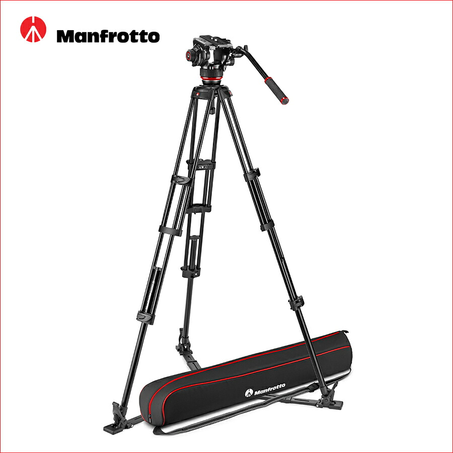 マンフロット（Manfrotto）504Xビデオ雲台+アルミツイン三脚GS MVK504XTWINGA