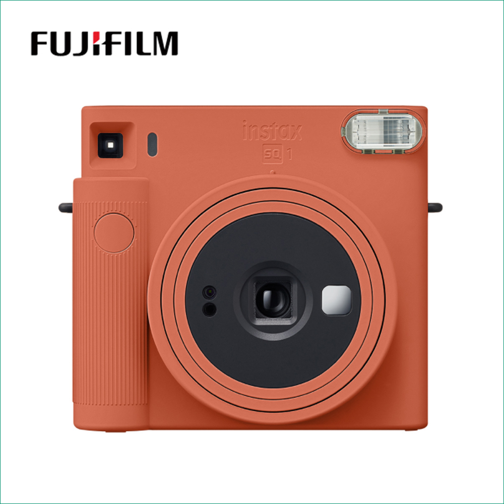 おすすめネット インスタントカメラ Instax チェキカメラ フジフィルム Fujifilm Square テラコッタオレンジ Sq1