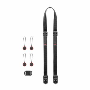 まっ盛りひな形(peak design) カメラストラップ リーシュ (LEASH) 黒いこと L-BL-3