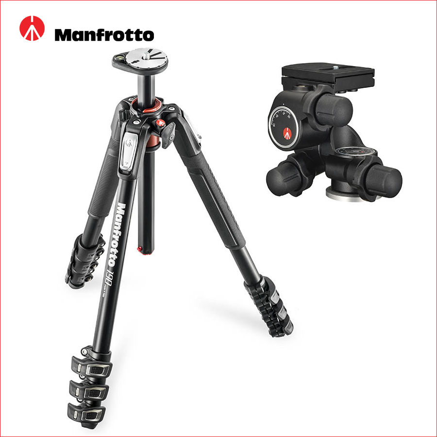 定番人気 マンフロット（Manfrotto）190go!アルミニウム4段三脚+XPRO