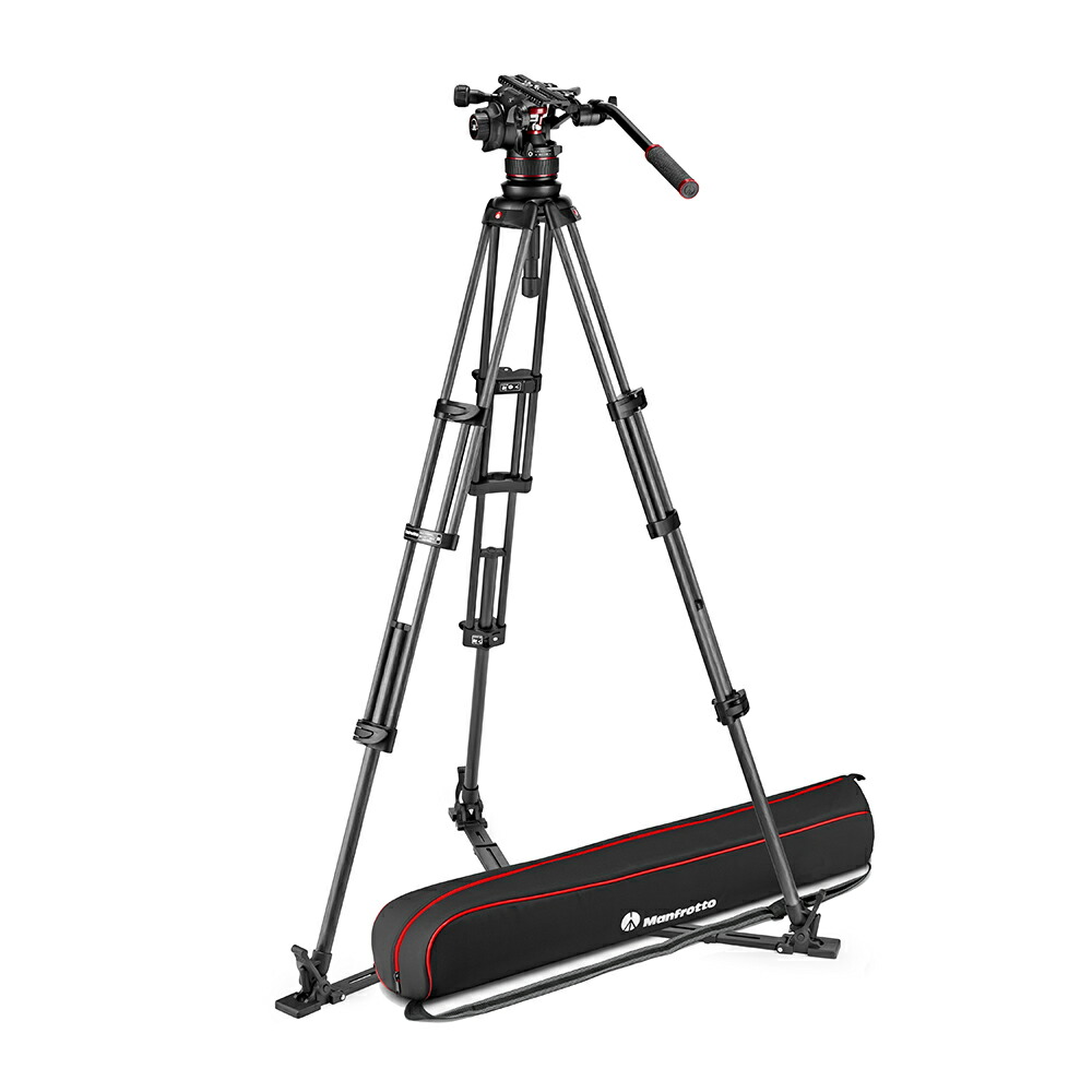 マンフロット（Manfrotto）ナイトロテック612映像媒体雲台+炭素ツイン三脚GS MVK612TWINGC