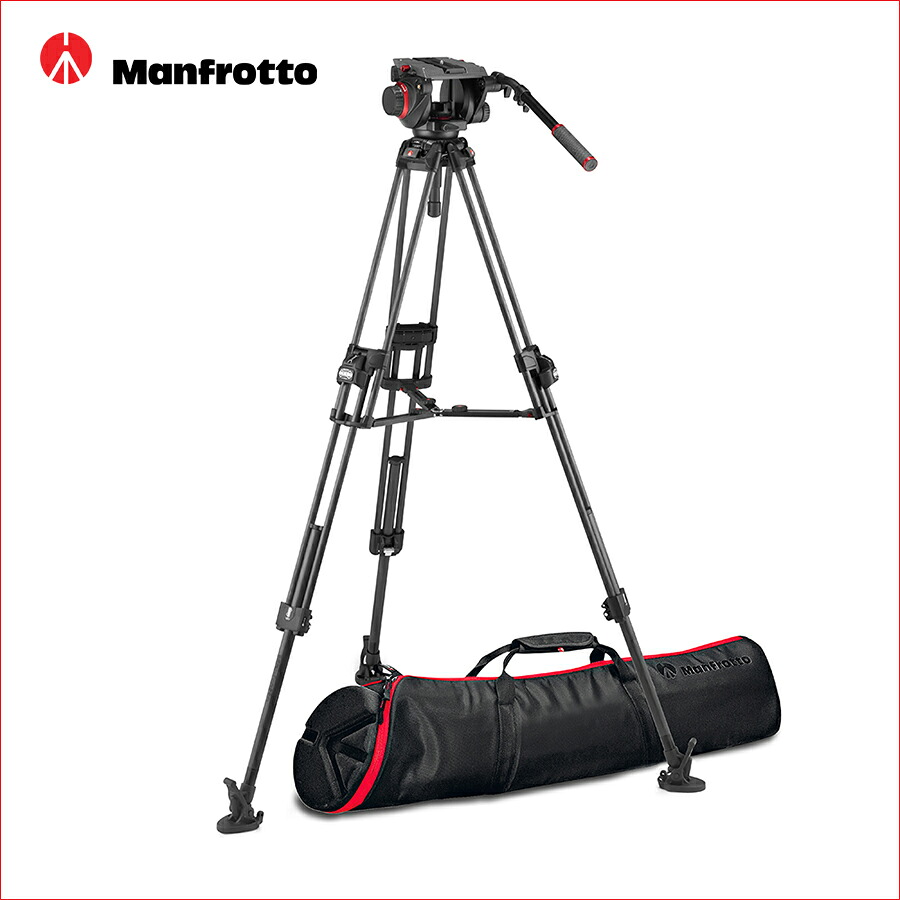 マンフロット(Manfrotto)509HDビデオ雲台+645FASTカーボン三脚 MVK509TWINFC