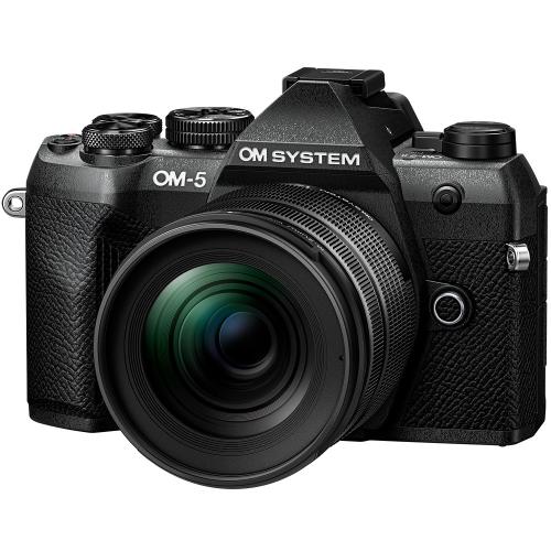 オーエムシステム (OM SYSTEM) ミラーレス一眼 OM-5 Mark II 12-45mm F4.0 PRO レンズキット ブラック
