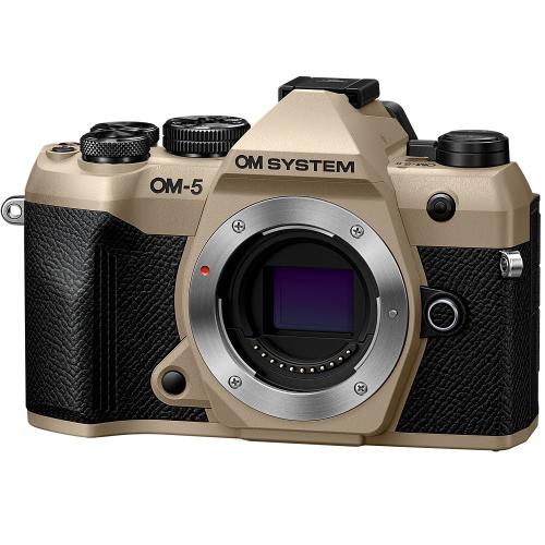 オーエムシステム (OM SYSTEM) ミラーレス一眼 OM-5 Mark ll ボディ サンドベージュ