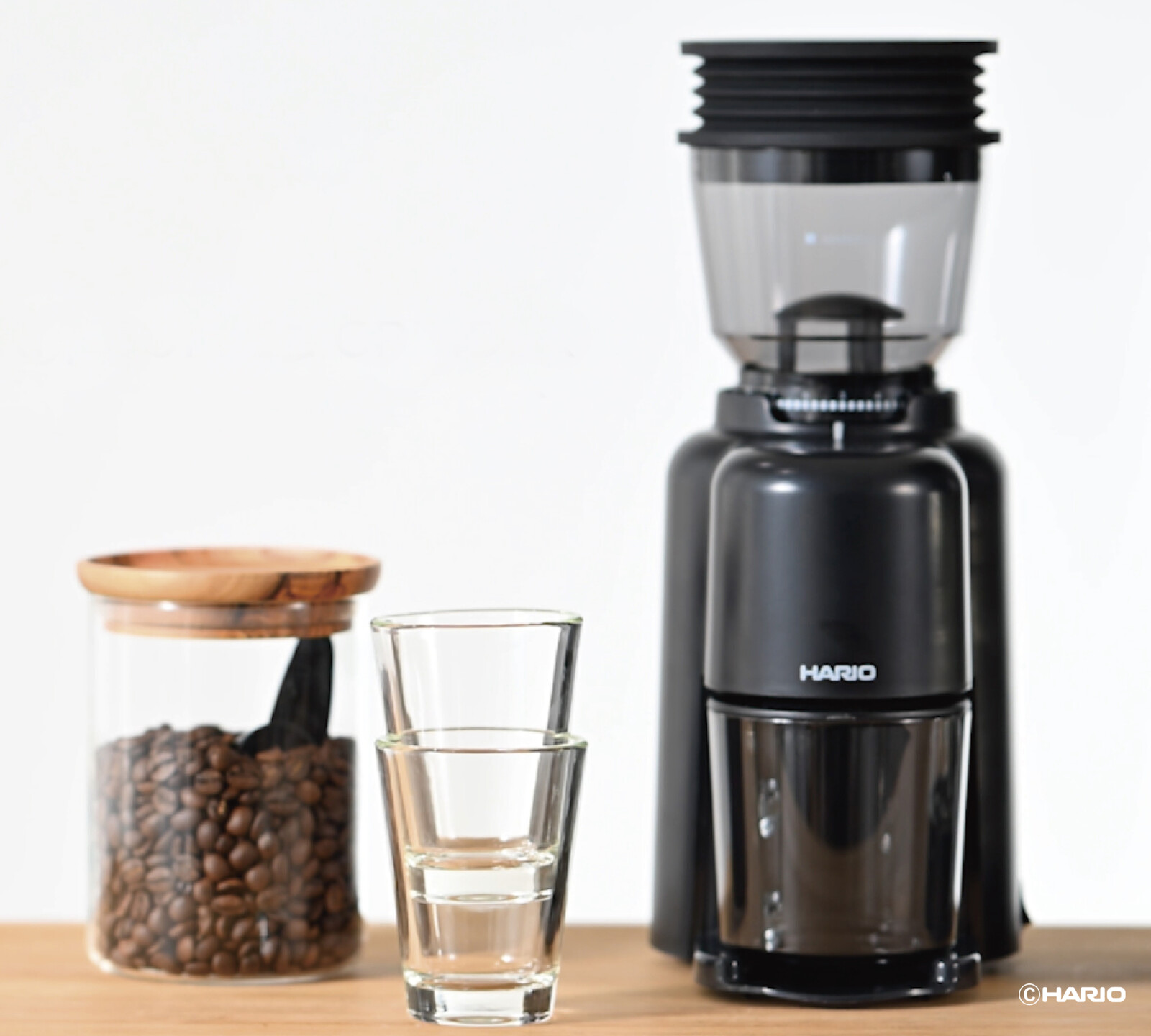 楽天市場】HARIO ハリオ Electric Coffee Grinder SHIZUKA ECG-3-B