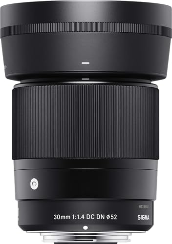 【中古】シグマ(Sigma) 水晶体 30粍 F1.4 DC DN Canon キヤノン EF-Mマウント 単興味の中心 判定基準 APS-C 銀鏡受け答え用 Contemporary