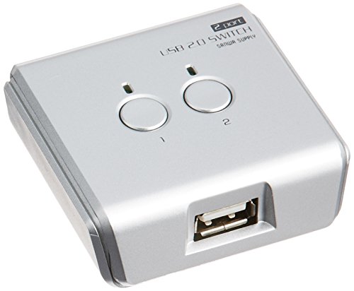 【中古】サンワサプライ USB2.0手動うつり変わり器(2:1) SW-US22