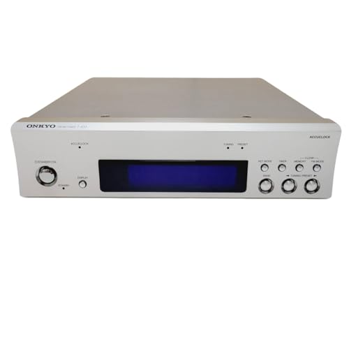 【中古】ONKYO INTEC275 FMステレオ/AMラジオ受信機 T-433(S) /しろがね色