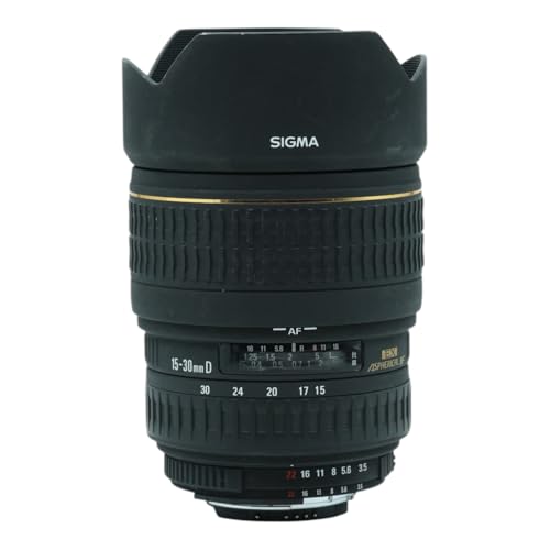 【中古】シグマ 15-30粍 F3.5-4.5 EX DG ASPHERICAL ニコン用