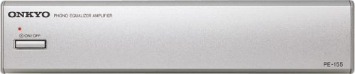 【中古】ONKYO フォノイコライザー MM薬莢相応う PE-155(S) /しろがね色