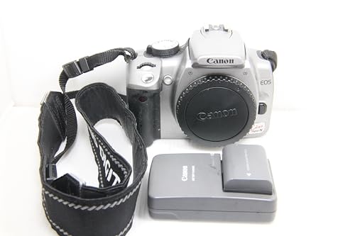 【中古】Canon EOS KISS デジタル N しろがね色 上半身 0128B001
