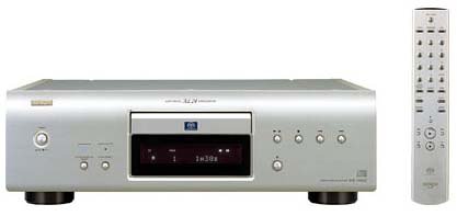 【中古】Denon CD/SACD電気蓄音機 割り増し金しろがね色 DCD-1650AE-SP