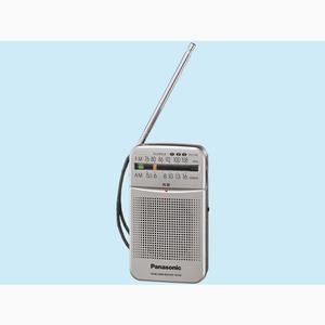 【中古】パナソニック FM(TV音吐1～3ch)/AM 2ダンス楽隊ラジオ受信機 RF-P50-S