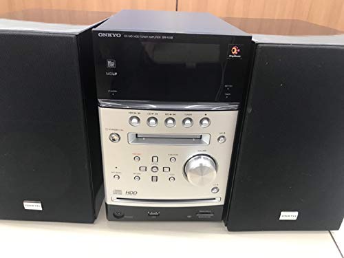 【中古】ONKYO CD/MD/HDDラジオ受信機アンプリファイアー BR-NX8(S) /しろがね色