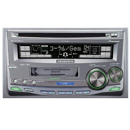 【中古】草わけ オーディオ FH-P040 2D CD テープ カロッツェリア