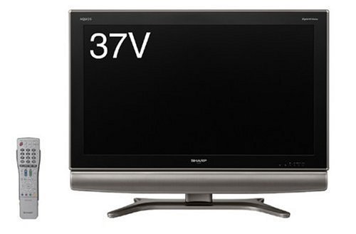 【中古】シャープ 37V型 フルハイビジョン 液晶テレビ AQUOS LC-37GX1W｜セーフライフ倉庫