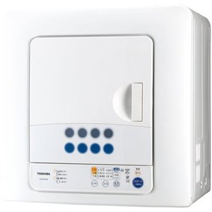 【中古】東芝 お召しものかわき切る機 ED-60C(W) かわき切る電気容量６kg ﾋﾟｭｱﾎﾜｲﾄ