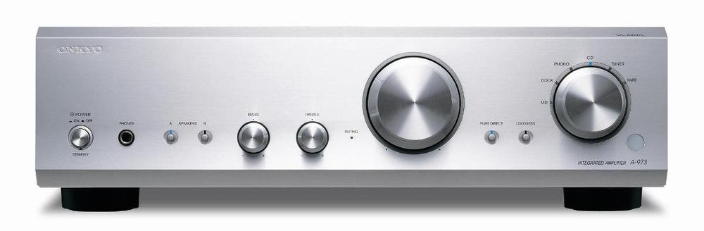 【中古】ONKYO プリメインアンプ 最大限度最終生産物85W+85W A-973(S) しろがね色