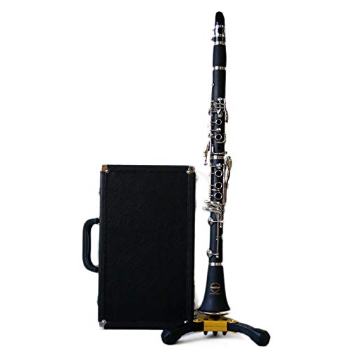 【中古】【安心の日本国内検品済み製品】 MAXTONE (マックストーン) クラリネット B♭管 ベーム式 ABS樹脂管体 CL-40 ハードケース付