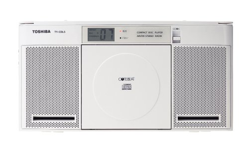 【中古】TOSHIBA CDラジオ受信機 白いこと TY-CDL5(W)