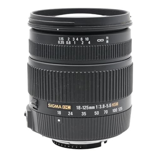 【中古】シグマ 18-125mm F3.8-5.6 DC OS HSM ニコン用 18-125mm F3.8-5.6 DC OS HSM NA