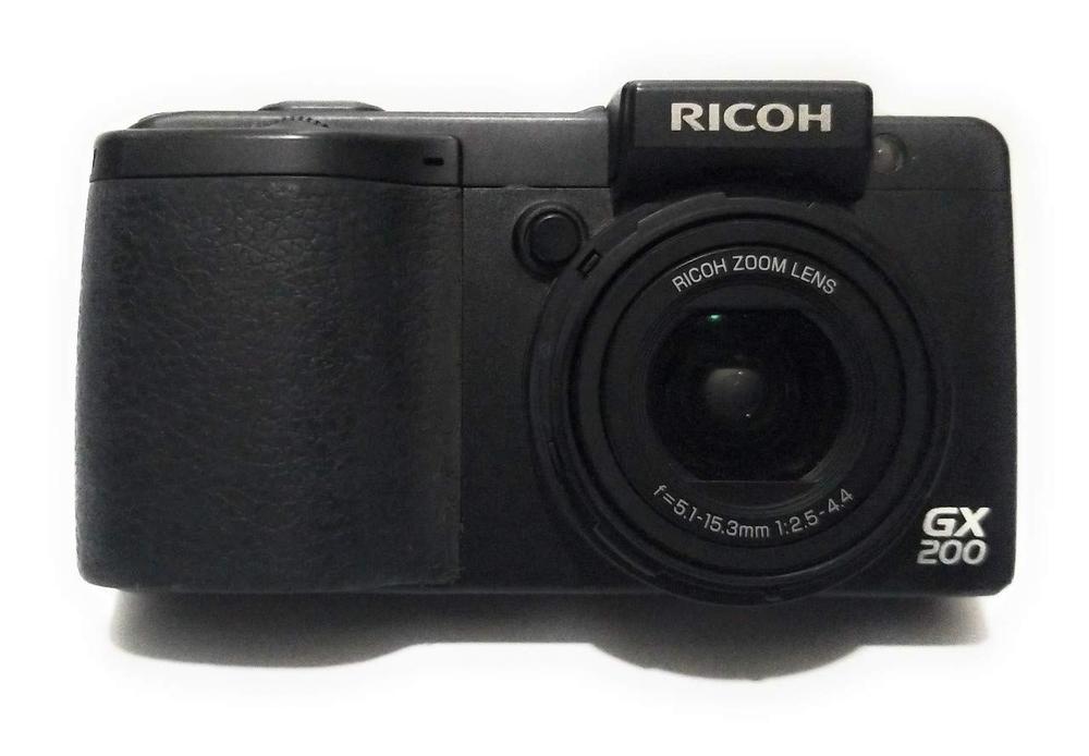 【中古】RICOH デジタル写真機 GX200 上半身 GX200