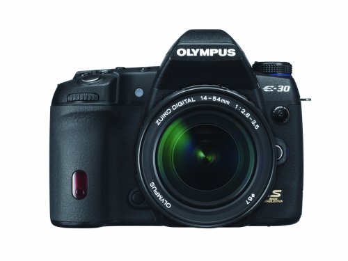 【中古】OLYMPUS デジタル一眼二眼レフ写真機 E-30 水晶体一揃いの道具 E-30LKIT