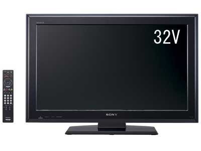 【中古】SONY BRAVIA 地上BS110度CSデジタルハイビジョン液晶TV J5シリーズ32V型クリスタルブラック KDL-32J5/B|セーフライフ倉庫