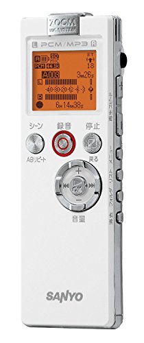【中古】SANYO 直線的PCMリコーダー(白いこと) [ICR-なおなお書き501RM(W)]