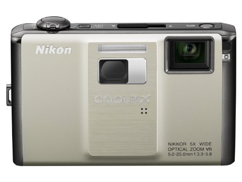 【中古】Nikon デジタル写真機 COOLPIX (クールピクス) S1000pj しろがね色 S1000pjSL