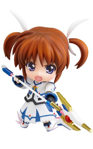 【中古】ねんどろいど 高町なのは The MOVIE 1st ver. (ノンスケールABS&PVC塗装済み可動フィギュア)