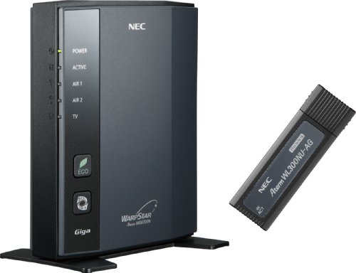 【中古】NEC Aterm WR8700N(HPモデル) USBスティックセット PA-WR8700N-HP/NU