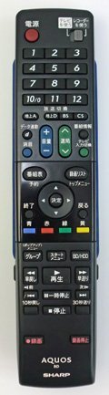 【中古】せつ然たる ブルーレイディスクレコーダー BD-HDW22、BD-HDW25、BD-HDW30用遠隔操作変速機機 0046380202