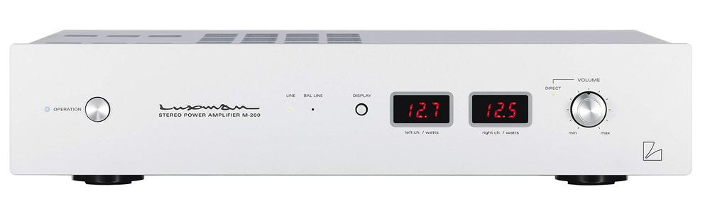 【中古】ステレオパワーアンプ M-200 ブラスターホワイト