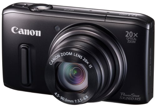 【中古】Canon デジタル写真機 PowerShot SX260HS 光学20倍望遠レンズ GPS役立つこと PSSX260HS